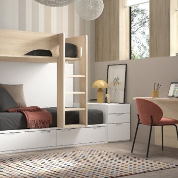 Dormitorio juvenil START Q1 - Muebles Industria - Barcelona ✓