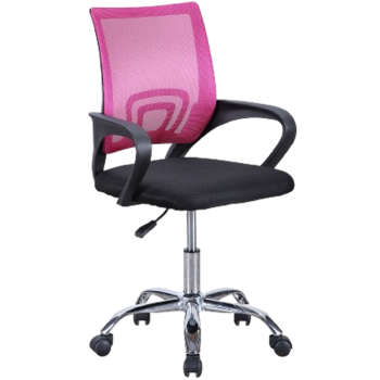 Silla de oficina VITA rosa