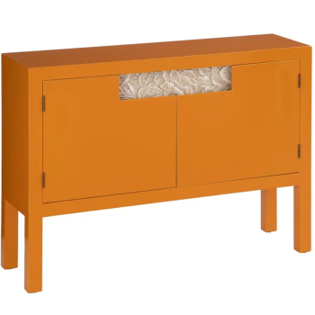 Mueble Recibidor ORIENTAL /Calabaza /DM /100x28.50x75cm