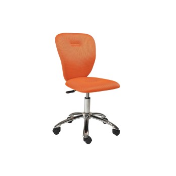 SILLA GIRATORIA TREX RED TRANSPIRABLE NARANJA